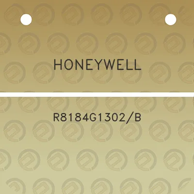 honeywell-r8184g1302b