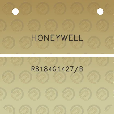 honeywell-r8184g1427b