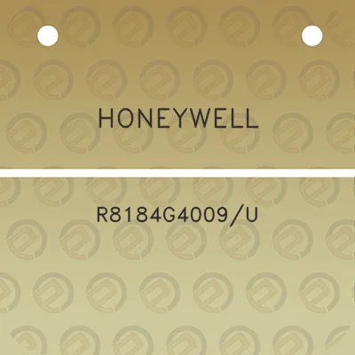 honeywell-r8184g4009u