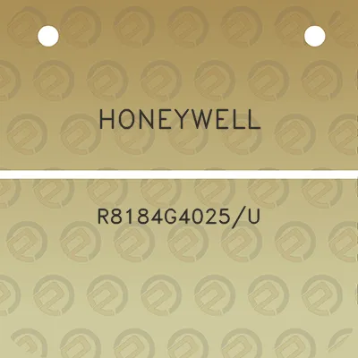 honeywell-r8184g4025u