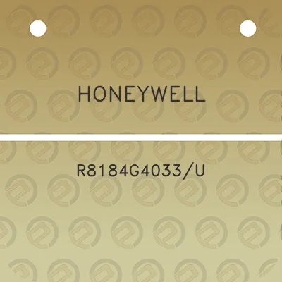 honeywell-r8184g4033u