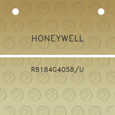 honeywell-r8184g4058u