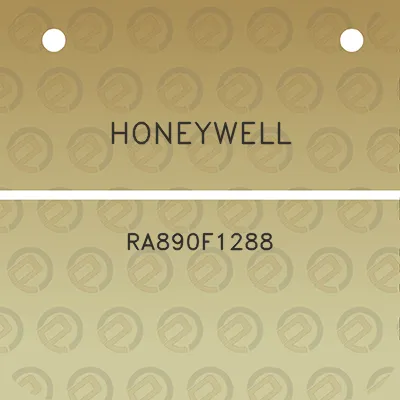 honeywell-ra890f1288