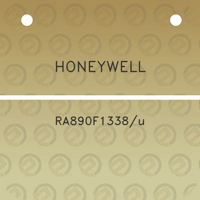 honeywell-ra890f1338u