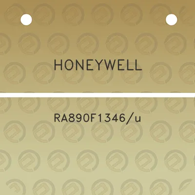 honeywell-ra890f1346u