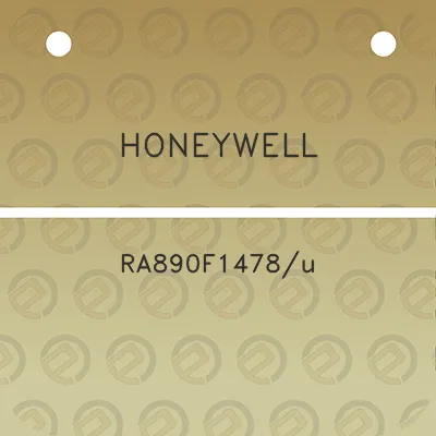 honeywell-ra890f1478u