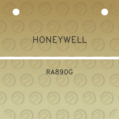 honeywell-ra890g