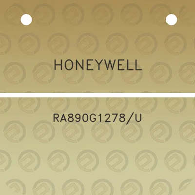 honeywell-ra890g1278u