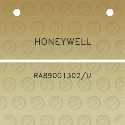 honeywell-ra890g1302u