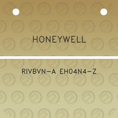 honeywell-rivbvn-a-eh04n4-z