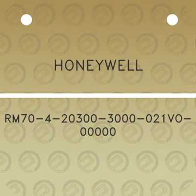 honeywell-rm70-4-20300-3000-021vo-00000