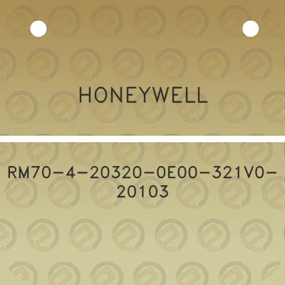 honeywell-rm70-4-20320-0e00-321v0-20103