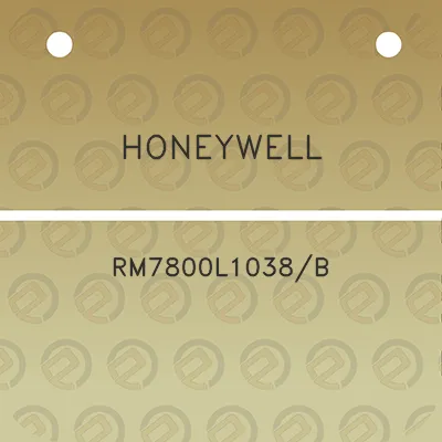 honeywell-rm7800l1038b