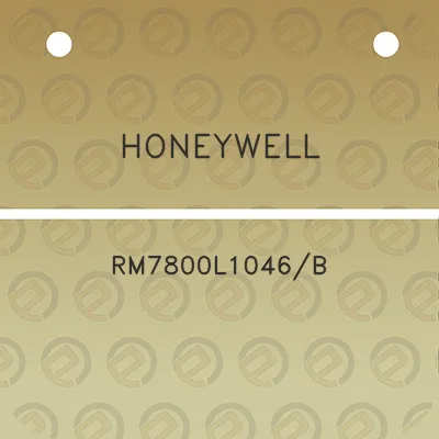 honeywell-rm7800l1046b