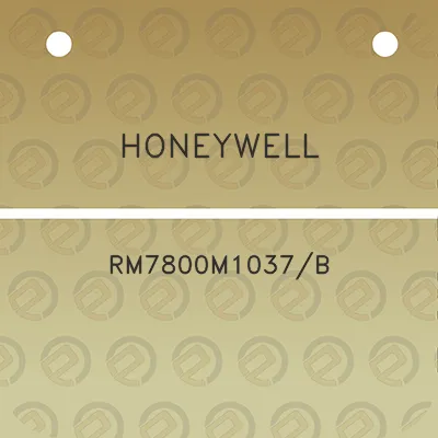 honeywell-rm7800m1037b