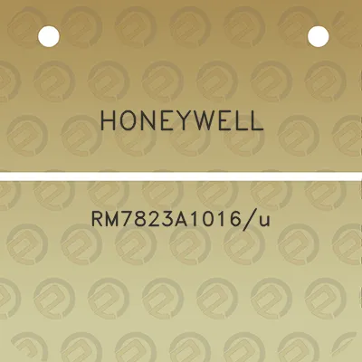 honeywell-rm7823a1016u