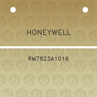 honeywell-rm7823a1016