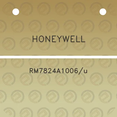 honeywell-rm7824a1006u