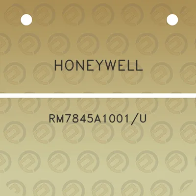 honeywell-rm7845a1001u