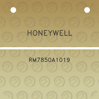 honeywell-rm7850a1019