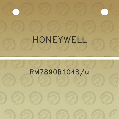 honeywell-rm7890b1048u