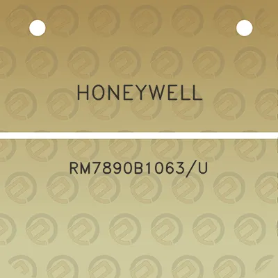 honeywell-rm7890b1063u