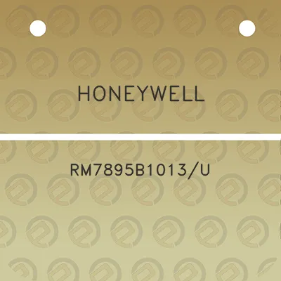 honeywell-rm7895b1013u