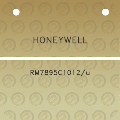 honeywell-rm7895c1012u