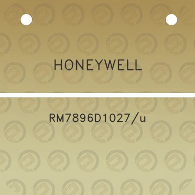 honeywell-rm7896d1027u