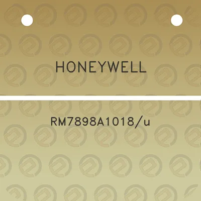 honeywell-rm7898a1018u