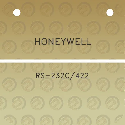 honeywell-rs-232c422