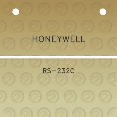 honeywell-rs-232c