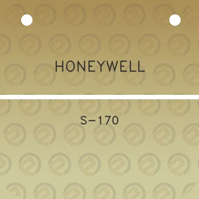 honeywell-s-170