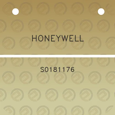 honeywell-s0181176