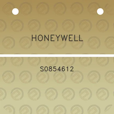 honeywell-s0854612