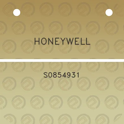 honeywell-s0854931