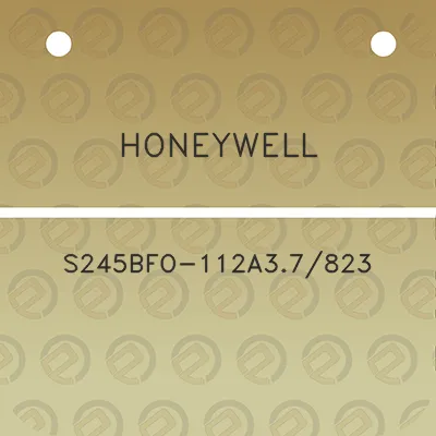 honeywell-s245bfo-112a37823