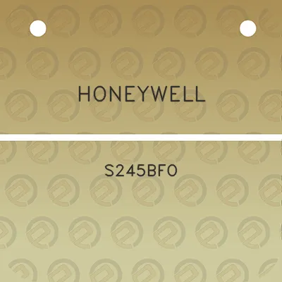 honeywell-s245bfo