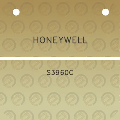 honeywell-s3960c