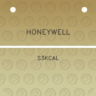 honeywell-s3kcal