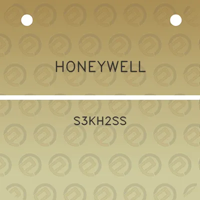 honeywell-s3kh2ss