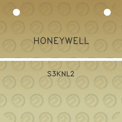 honeywell-s3knl2