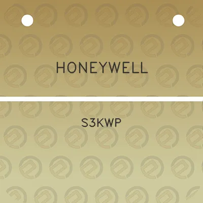 honeywell-s3kwp