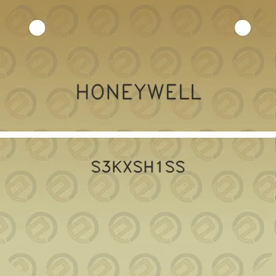 honeywell-s3kxsh1ss