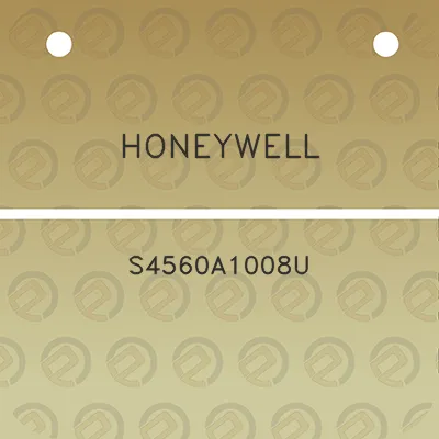 honeywell-s4560a1008u