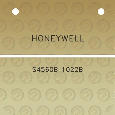 honeywell-s4560b-1022b