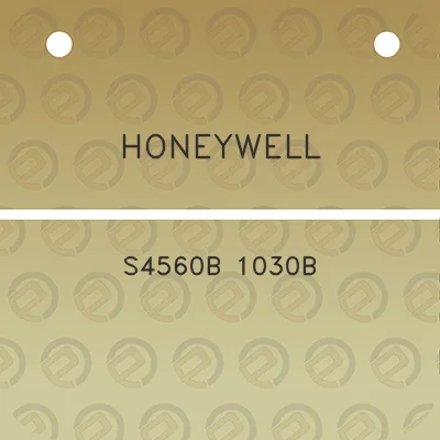 honeywell-s4560b-1030b