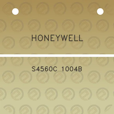 honeywell-s4560c-1004b