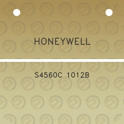 honeywell-s4560c-1012b