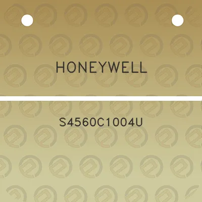 honeywell-s4560c1004u